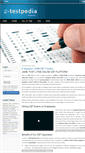 Mobile Screenshot of e-testpedia.com